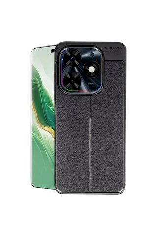 Mey İthalat Tecno Spark Go 2024 Kılıf Auto Focus Kapak - Siyah