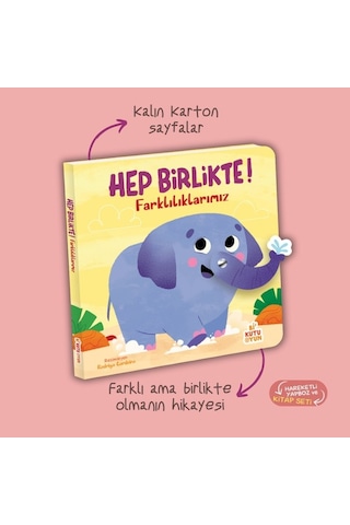 Bi Kutu Oyun Hep Birlikte - Farklılıklarımız Kitap Ve Oyun Seti