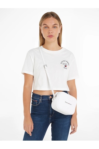 Tommy Hilfiger Tommy Hılfıger Kadın Omuz Çantası Aw0aw15029-ybr Aw0aw15029-ybr Beyaz Beyaz