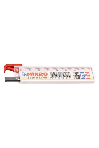 Mikro Cetvelli 2B Kalem Ucu 75 MM Seçenekli