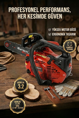 Bartech Plus Tt-cs2500 Benzinli Dal Budama Testeresi