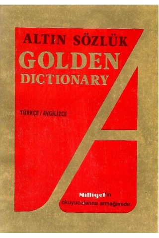 Altın Sözlük Golden Dictionary - İngilizce - Türkçe - Türkçe - İngilizce 1 Ve 2 Kitap Takım