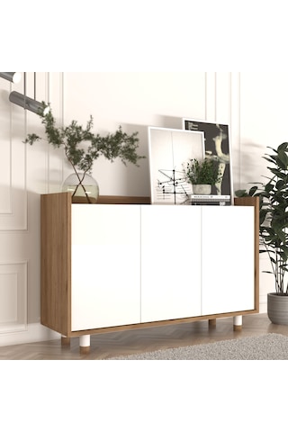 Ala Çok Amaçlı Konsol Sepet-beyaz