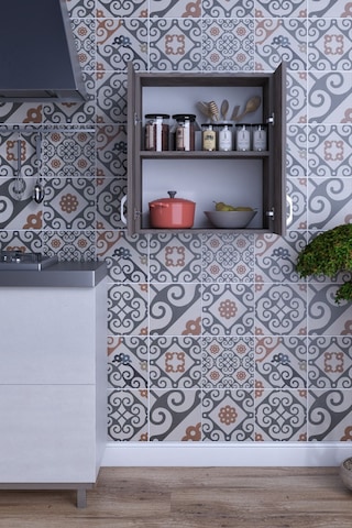 Rafineri Moza Çok Amaçlı Dolap Kapaklı Mutfak Balkon Banyo Mdf Gri