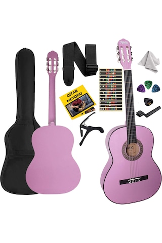 Midex Cg-36pu Kaliteli 36" 3/4 Juniur Çocuk Gitarı 8-12 Yaş Arası