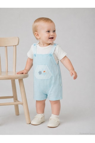 Biorganik Biorganic Sea Friends 3-9 Ay Takım Slopet - Ekru