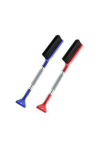 Sones Araba Fırçalı Kar Temizleme Aparatı Mavi