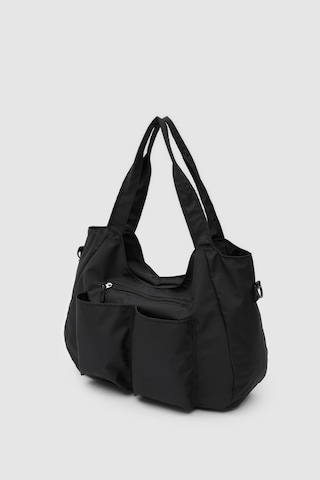 Shule Bags Baia Teknik Kumaş Günlük Spor Çanta Siyah