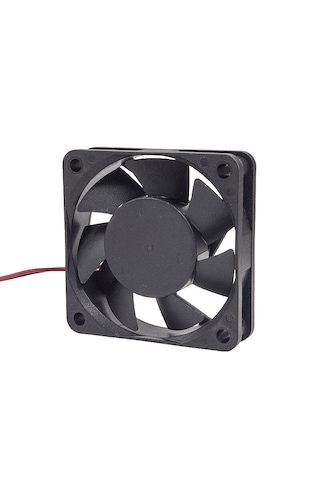 60x60x15mm Dc Motor Fırçasız 24 Volt 0.12 Amper 2 Kablo Soğutma Fanı