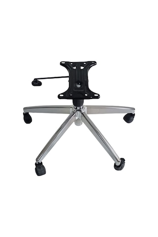 Kamusalmarket Oyun Koltuğu Yıldız Ayağı Tek Kol Mekanizma Krom Pistonlu Çap 70