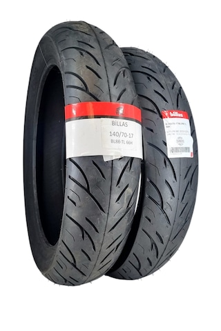 140/70-17 Ve 110/70-17 Tl Tubeless - Dubleks Bl086 Lastik Takımı