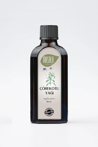 Masala Çörekotu Yağı 100 ML Soğuk Pres (Black Cumin Seed Carrier Oil)