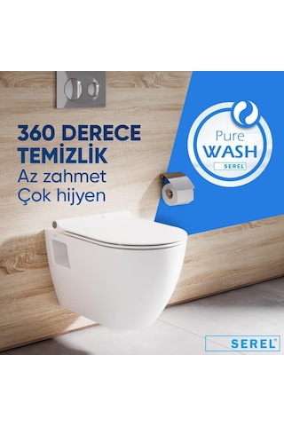 Serel Smart Asma Klozet Kapak Hariç SM23ODS110H