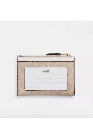 Coach Mini Id Skinny Case Kartlık-cüzdan Krem