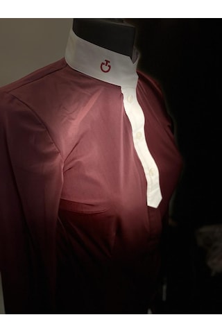C.Toscana CAVALLERIA TOSCANA MÜSABAKA GÖMLEĞİ XS BORDO Bordo