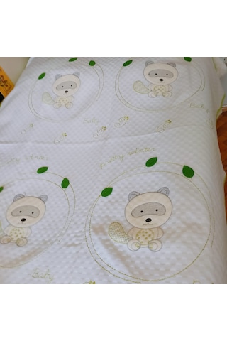 Pamuk Koala Desenli Bebek Pike & Yastık Başı 120 x 140 CM