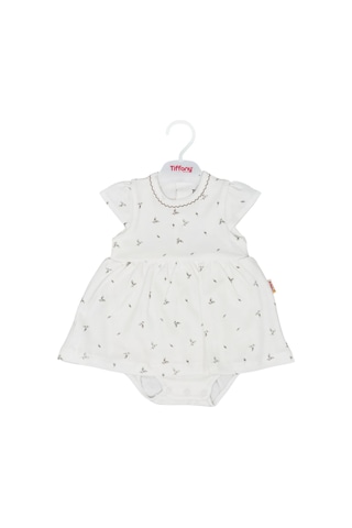 Tiffany Baby & Kids Tiffany Baby Olive Branch Theme Elbise Body 46086 Ekru