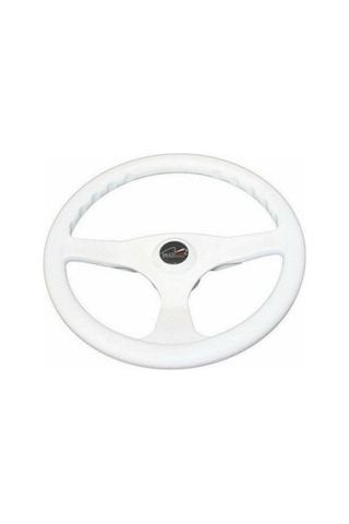 Multiflex Tekne Direksiyon Simidi. Beyaz. 35Cm