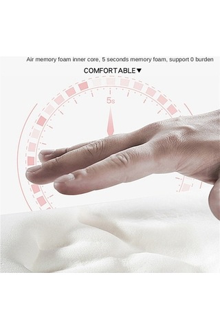 Tongxida Sr-21 Araba Bel Yastığı Kafalık Koltuk Hafızalı Köpük Aksesuarları, Komfortlu Kafalık