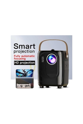 Android Mini Projeksiyon Cihazı Wifi Bluetooth Usb 4k 1080p