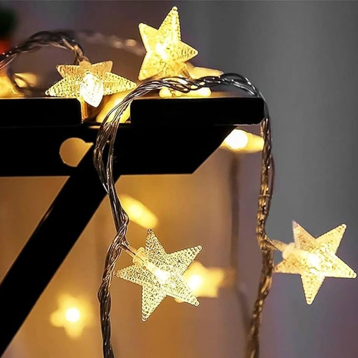 Buffer 20 Adet Mini Yıldız Led 5 Metre Günışığı Rengi Dekoratif Led Diğer