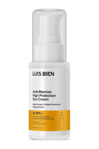 Luis Bien Leke Karşıtı SPF50+ Yüksek Korumalı Güneş Kremi 50 ML