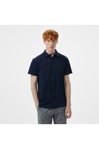 Nautica Erkek Lacivert Classic Fit Polo Düz K55323t Lacivert