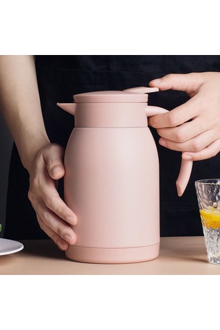 900ml Termos Vakumlu Su Isıtıcısı Gri Diğer