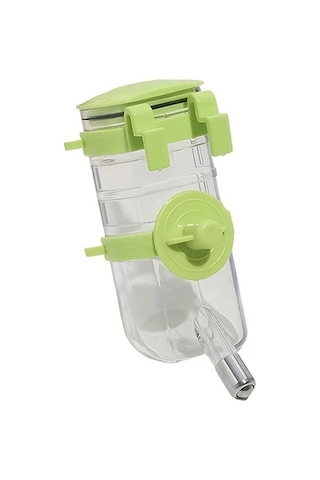 Elmpaly Yeşil Duvara Monte Kedi Köpek Su Pınarı - Kafes Ve Duvara Montaj, Dökülme Önleyici, Toz Geçirmez