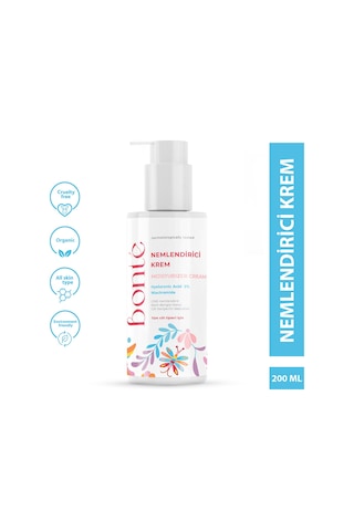 Bonte Care Nemlendirici Cilt Bakım Kremi 200 ML