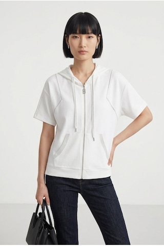 De White's Kadın Ceket 26y62609 Beyaz