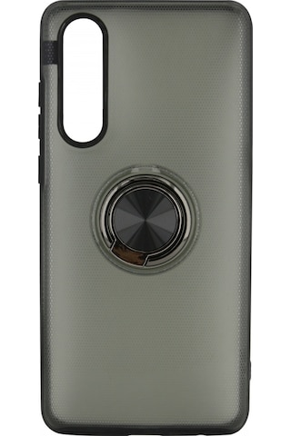 Nettech Huawei P30 Uyumlu Armour Yüzüklü Seri Arka Koruma Kılıf