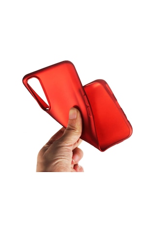 Realme 7 Kılıf Zore Premier Silikon Kapak Mürdüm