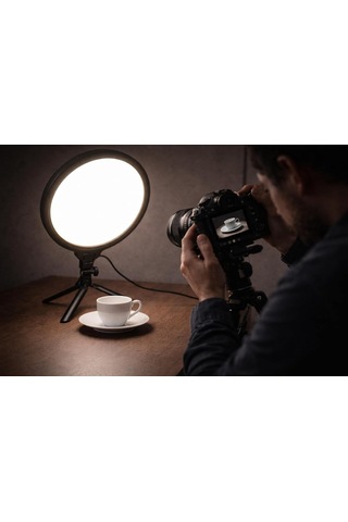 Halka Işık 8.4 İnç 21.5cm 180cm Kablolu Stüdyo Işığı Ürün Ve Görsel Fotoğraflama Işığı Fotoğraf Makin