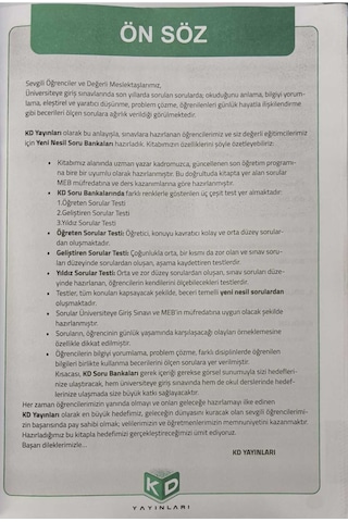Tyt Kimya Özgün Soru Bankası Asimetrik Yayınları