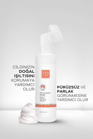Tto Clinic Aplikatörlü Yüz Temizleme Köpüğü 200 ML