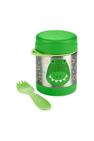 Skip Hop Paslanmaz Çelik Termos Timsah Yeşil