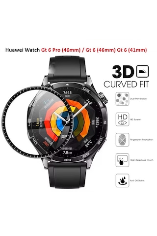 Huawei Watch Gt 6 46mm Tam Uyumlu Nano Ekran Koruyucu