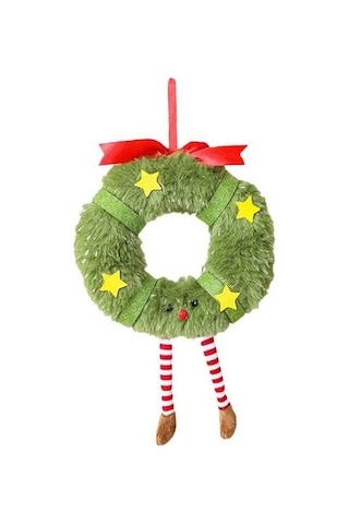 Pazly Yılbaşı Suntek Peluş Dekorasyon Bebek Asılı Ağacı 5 15cmx22cm Ad