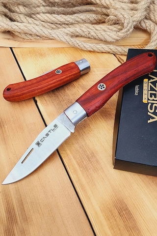 Ceviz Sap Çakı Kamp Çakısı Outdoor Piknik Çakısı Bıçağı Çk300 Çok Renkli