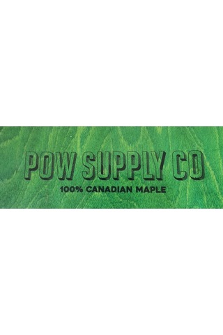 Pow Supply Co 8,50 Mydn Kaykay Tahtası Yeşil