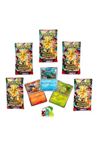 Pokemon Trading Card Games Mega Evolution Ascended Heroes First Partners Deluxe Pin Collection