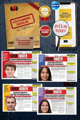 Seri Katil Davası Dedektiflik Oyunu