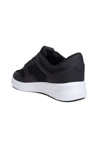 Luttoon 4027-25 Deri Anorak Anatomik Erkek Sneaker Siyah Beyaz 45-48 Siyah