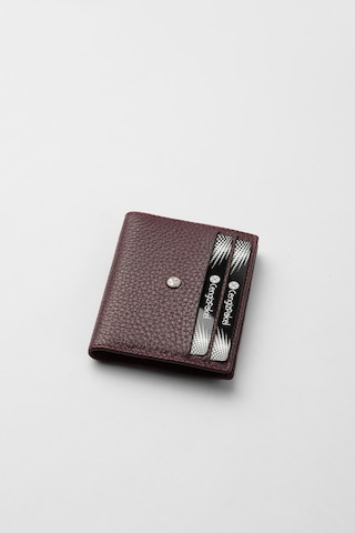 Cengiz Pakel Hakiki Deri Gizli Mıknatıs Detaylı Unisex Kartlık - 2520 - Mürdüm/lila 2520-mürdüm-lila