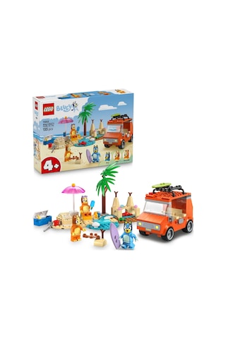 LEGO® Bluey: Bluey’nin Ailece Plaj Gezisi 11202 - 4 Yaş ve Üzeri Çocuklar için Yaratıcı Oyuncak Yapım Seti (133 Parça)