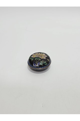Antika Cloisonne Minyatür Kutu 5,5x3,0cm 071