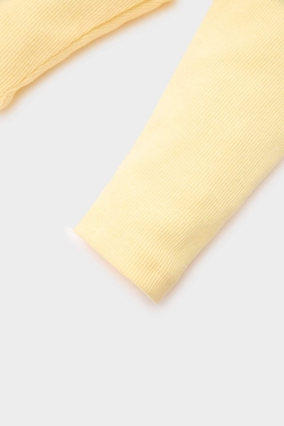 DeFacto Kız Bebek Beli Lastikli Fitilli Kaşkorse Tayt E6364A525SPYL118 Sarı