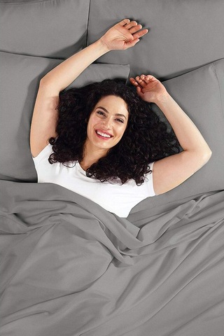 Tek Kişilik 100X200 Lastikli Çarşaf Takımı-Gri