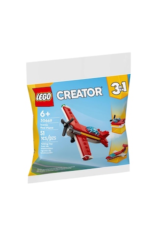 Lego Creator 3 İn 1 İkonik Kırmızı Uçak 30669